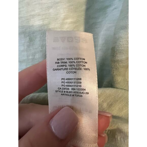 Aritzia Wilfred Free Women's Crewneck Camari T-Shirt Long Sleeve Tie Dye Size M - Picture 3 of 8